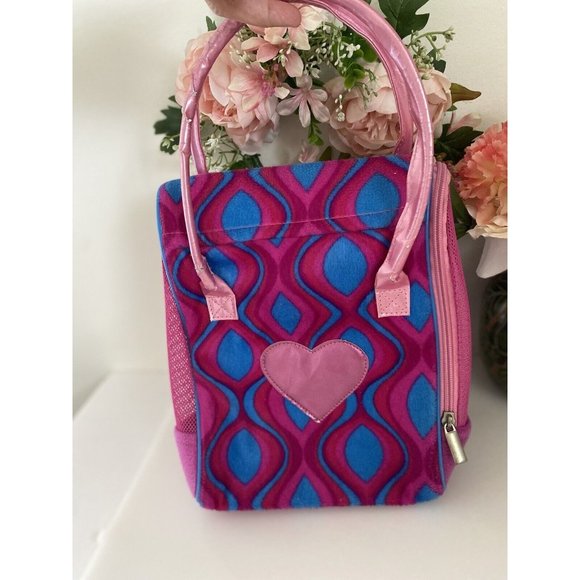 Battat Dolls Pucci Pups Pink and Blue Dog Carrier Plush Bag Only Mesh Zipper GUC - Picture 11 of 16